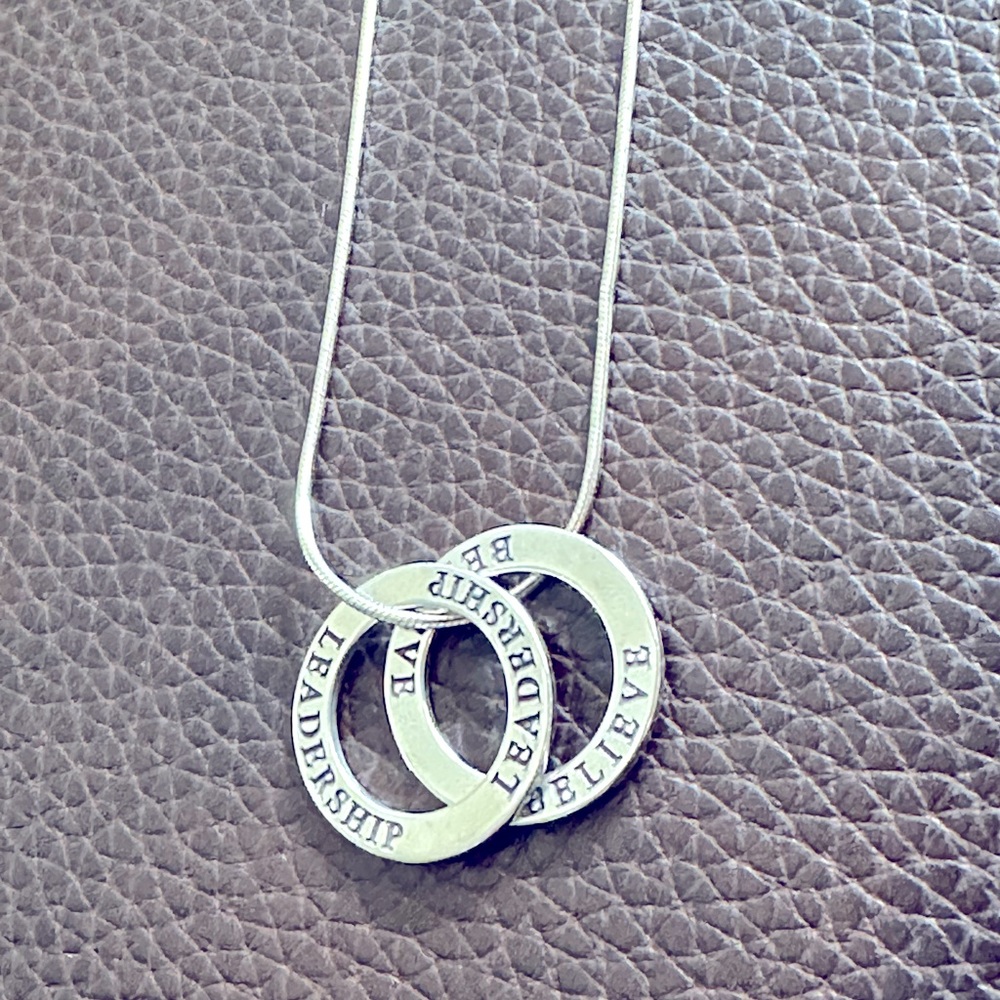 Sterling Silver Chain With Pendants